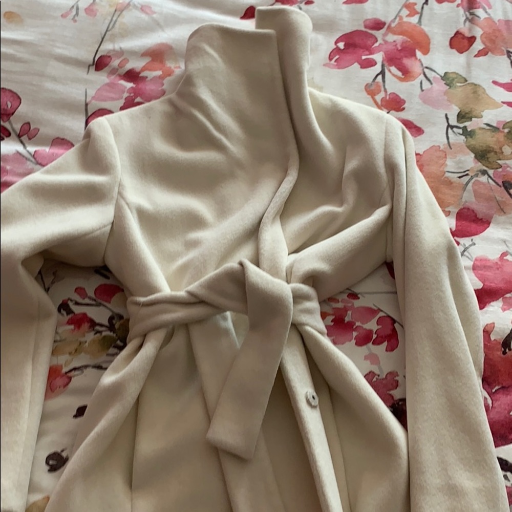 Calvin Klein wrap maxi coat...beautiful!